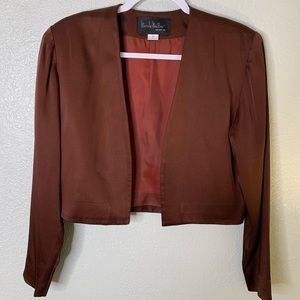 Nicole Miller brown blazer, size 8